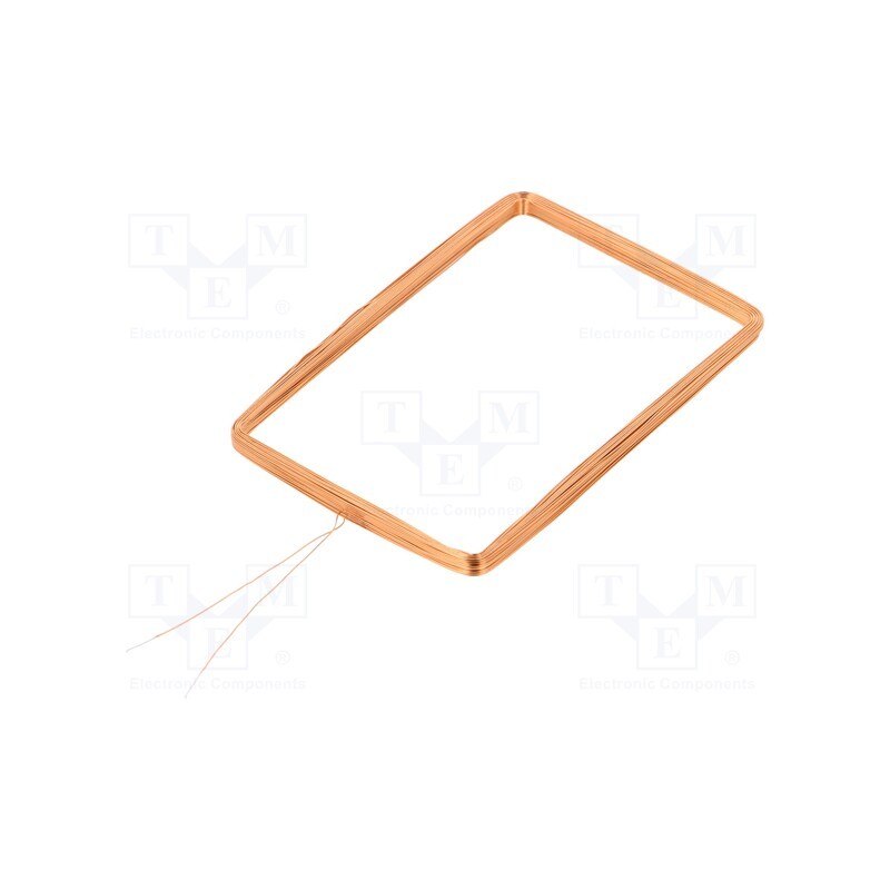 1 pcs x SR PASSIVES - CP-1.07MH-40-60-3 - Antenna, RFID, 125kHz, Body dim: 45x65x3mm, Usable dim: 40x60x3mm