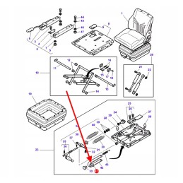 1719903m1 seat frame roll