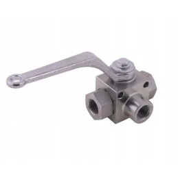 3-way hydraulic ball valve 3 2 3 8
