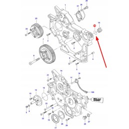 V614603540 oil filler cap seal