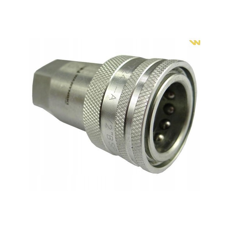 Hydraulic quick connector, socket 1 Warynski