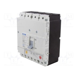 1 pcs x EATON ELECTRIC - LZMC1-4-A125-I - Power breaker, Poles: 4, screw type, Inom: 125A, LZM, IP20, -25÷70°C
