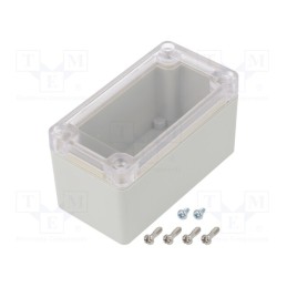 1 pcs x HAMMOND - RP1040C - Enclosure: multipurpose, X: 50mm, Y: 95mm, Z: 50mm, Ritec, light grey