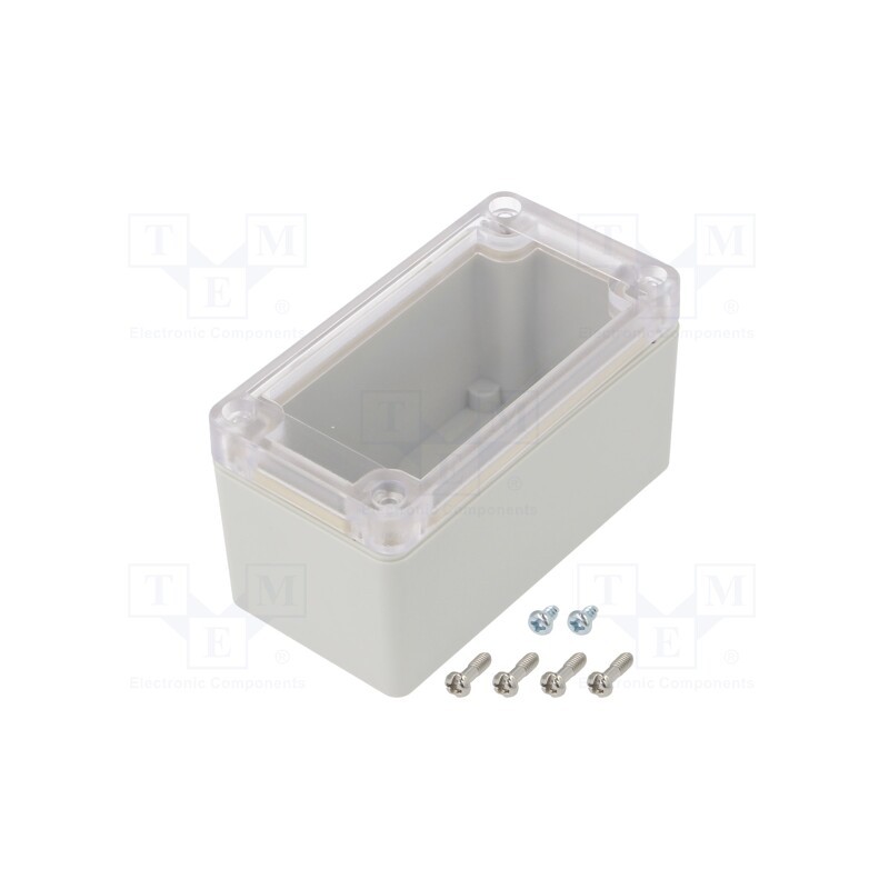 1 pcs x HAMMOND - RP1040C - Enclosure: multipurpose, X: 50mm, Y: 95mm, Z: 50mm, Ritec, light grey