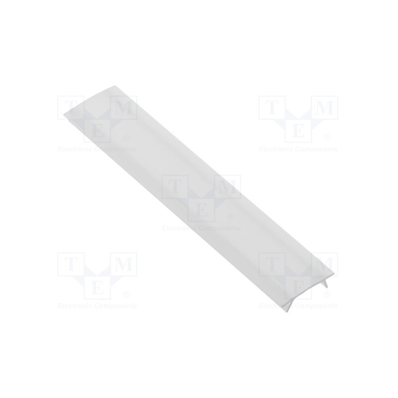 1 pcs x GTV Poland - PA-OSMLGLAX1M-00 - Cover for LED profiles, white, 1m, push-in