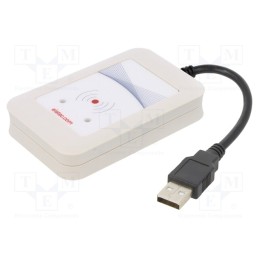 1 pcs x ELATEC - T4DT-FB3WEL-PI - RFID reader, 4.3÷5.5V, USB, antenna, Range: 100mm, 88x56x18mm, ABS