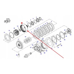 H716150200060 front PTO clutch basket