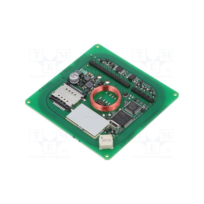 1 pcs x ELATEC - TWN4 PALON SQUARE M - RFID reader, 9÷30V, GPIO,RS485,USB,WIEGAND, antenna, Range: 100mm