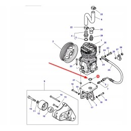 3011903x1 o-ring 22 x 3 5