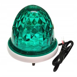 Green LED warning beacon