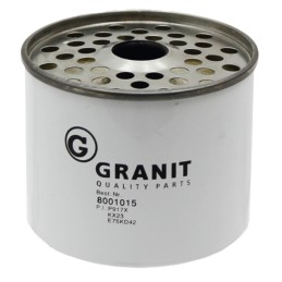 Fuel filter 84mm 19mm 8001015 granite