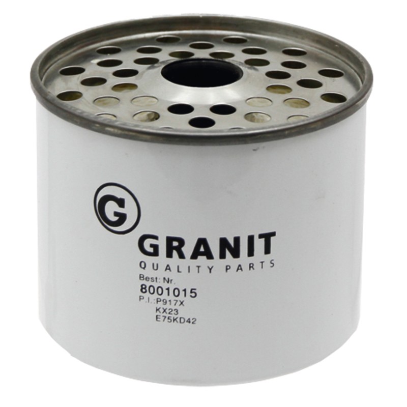 Fuel filter 84mm 19mm 8001015 granite