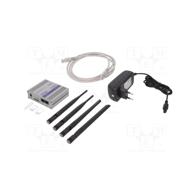 1 pcs x TELTONIKA - RUT360000000 - Module: router LTE, DDR2, 4kBSRAM,16MBFLASH, 100x30x85mm