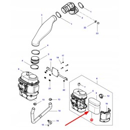 4286473m2 agco external air filter