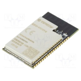 1 pcs x ESPRESSIF - ESP32-WROVER-E-N16R8 - Module: IoT, Bluetooth Low Energy,WiFi, PCB, SMD, 18x31.4x3.3mm