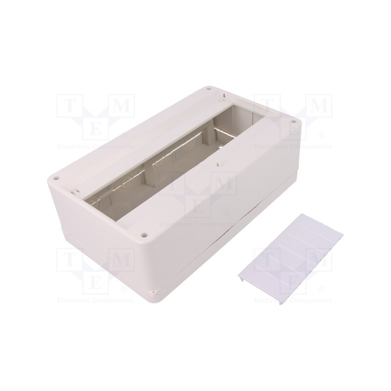 1 pcs x PAWBOL - C.2071 - Enclosure: for modular components, IP30, white, No.of mod: 12