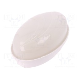 1 pcs x PAWBOL - D.3189M - Lamp: lighting fixture, PUMA OVAL, polycarbonate, E27, IP65, oval