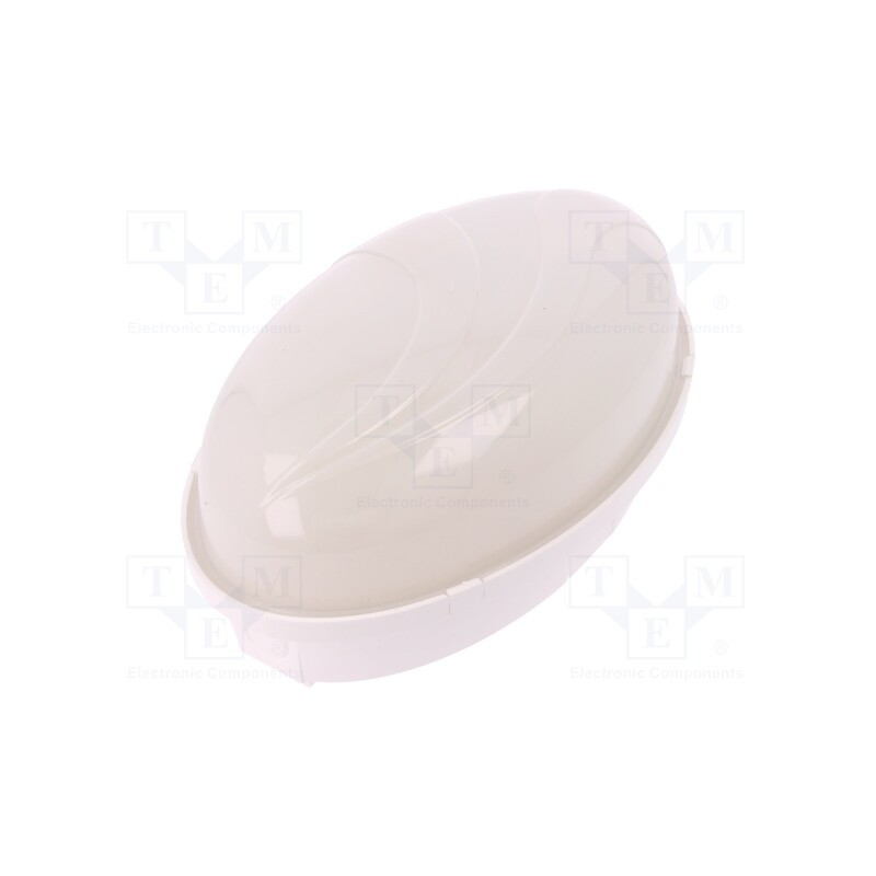1 pcs x PAWBOL - D.3189M - Lamp: lighting fixture, PUMA OVAL, polycarbonate, E27, IP65, oval