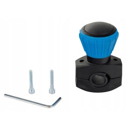 Blue bearing knob, diameter 52mm