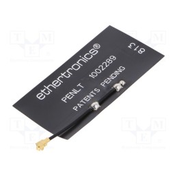 1 pcs x KYOCERA AVX - 1002289 - Antenna, LTE, linear, for ribbon cable, 50Ω, 53.6x25.1x0.2mm, U.FL