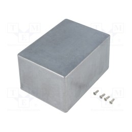 1 pcs x HAMMOND - 1550K - Enclosure: multipurpose, X: 102mm, Y: 140mm, Z: 77mm, 1550, aluminium