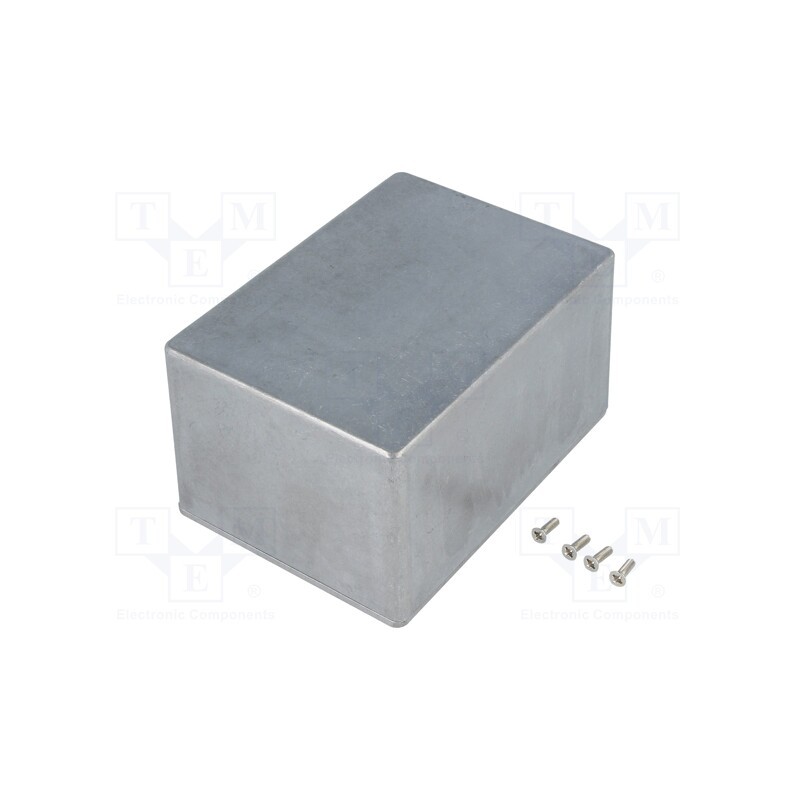 1 pcs x HAMMOND - 1550K - Enclosure: multipurpose, X: 102mm, Y: 140mm, Z: 77mm, 1550, aluminium