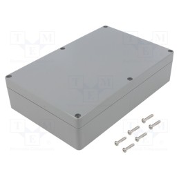 1 pcs x GAINTA - A317-IP68 - Enclosure: multipurpose, X: 146mm, Y: 222mm, Z: 55mm, ABS, light grey