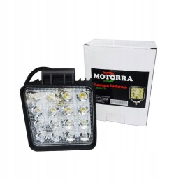 LED work lamp 3600 lumens square motorra