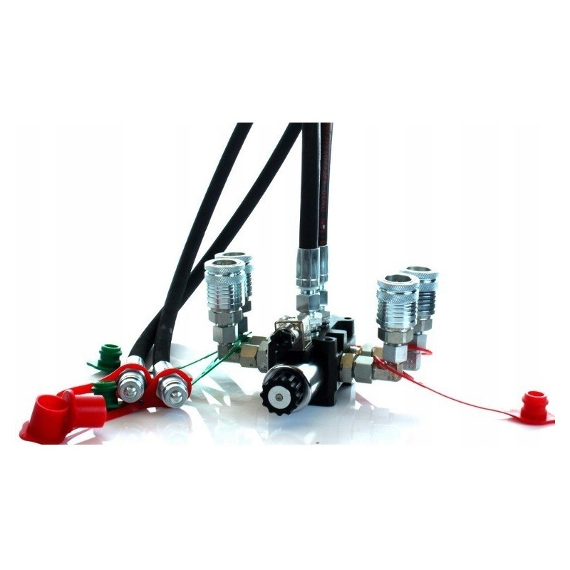 Additional section, oil flow divider, 50l min