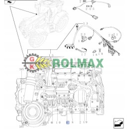 New Holland TVT Steyr solenoid valve 192300240001
