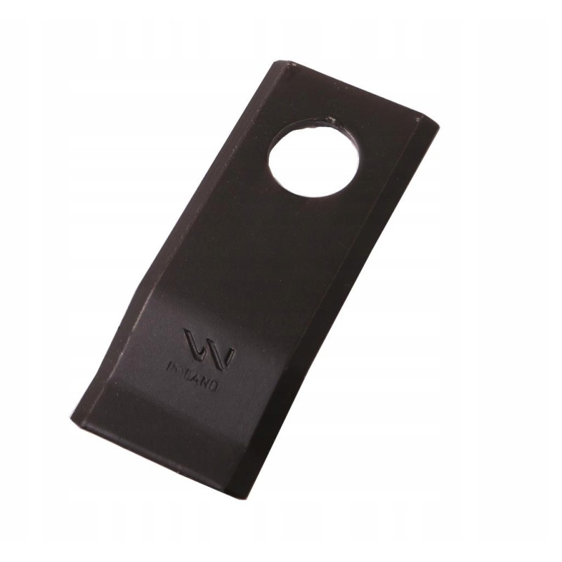 Bent lawn mower blade 96x40x3mm hole 19 deutz