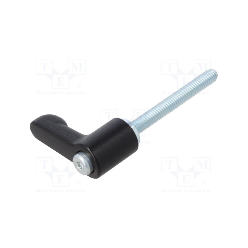 1 pcs x ELESA+GANTER - GN 302.2-22-M4-32-SW - Lever, adjustable, Lever length: 22mm, Slider height: 16.5mm