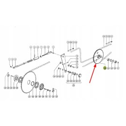 753533 0 gear wheel 58 teeth