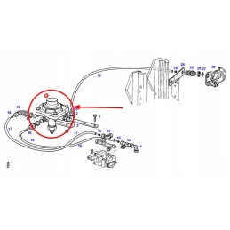 F385880020060 single-circuit brake system valve