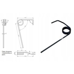 Amazon seed drill single tine 7 4