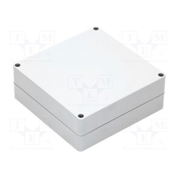 1 pcs x GAINTA - G396 - Enclosure: multipurpose, X: 160mm, Y: 160mm, Z: 60mm, ABS, dark grey