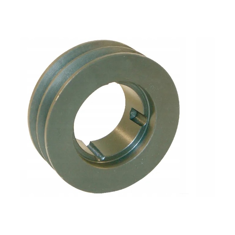 V-belt pulley with or spz, 2 grooves, diameter 79 mm