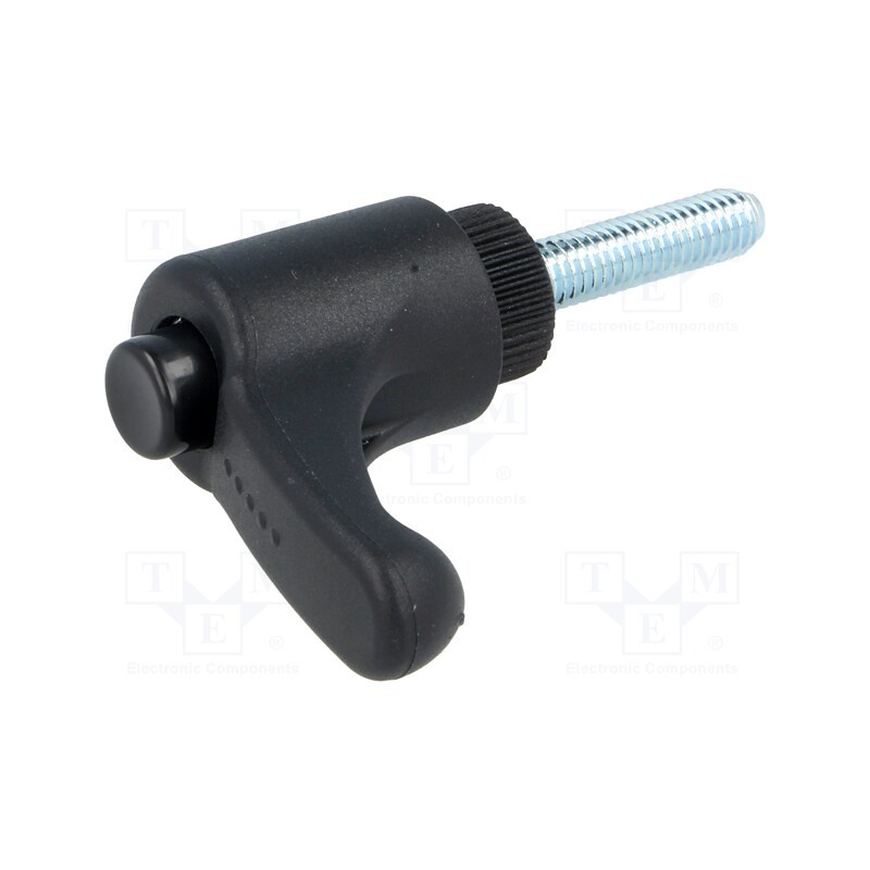 1 pcs x ELESA+GANTER - ERX.30 P-M5X20-C1 - Lever, adjustable, Thread len: 20mm, Lever length: 30mm, -30÷130°C