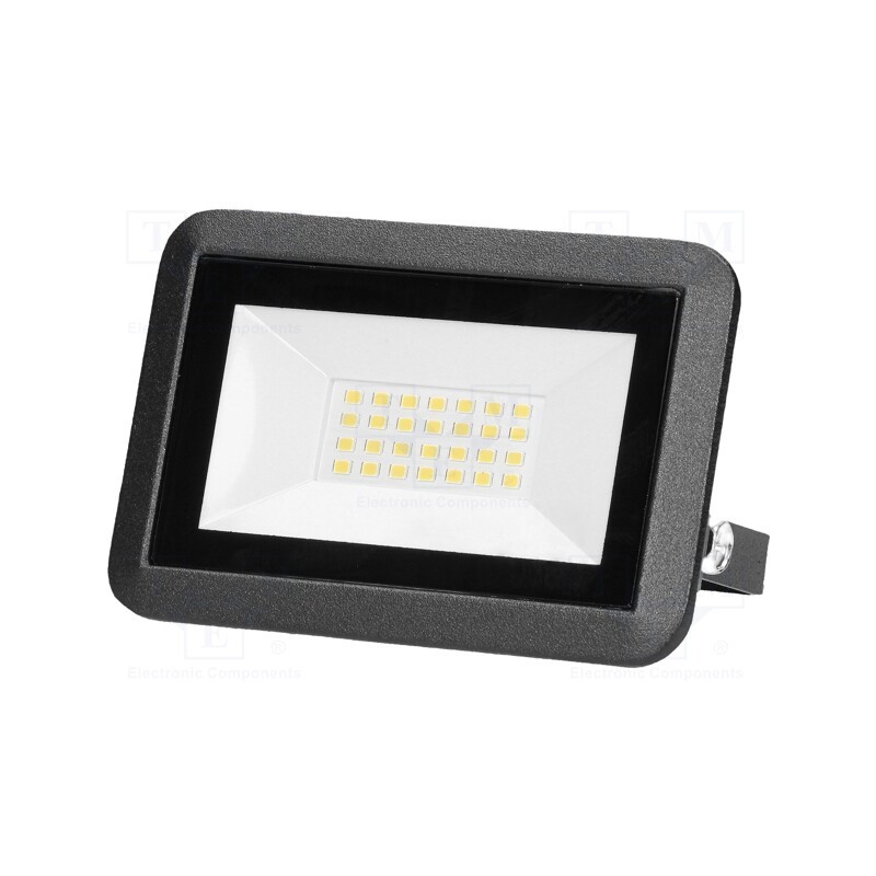 1 pcs x ADVITI - AD-NL-6253BL4 - Lamp: LED flood light, 20W, 4000K, CRImin: 80, 43x121x82mm, IP65