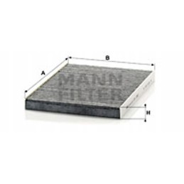 Mann cabin filter with carbon VW Vento Caddy II