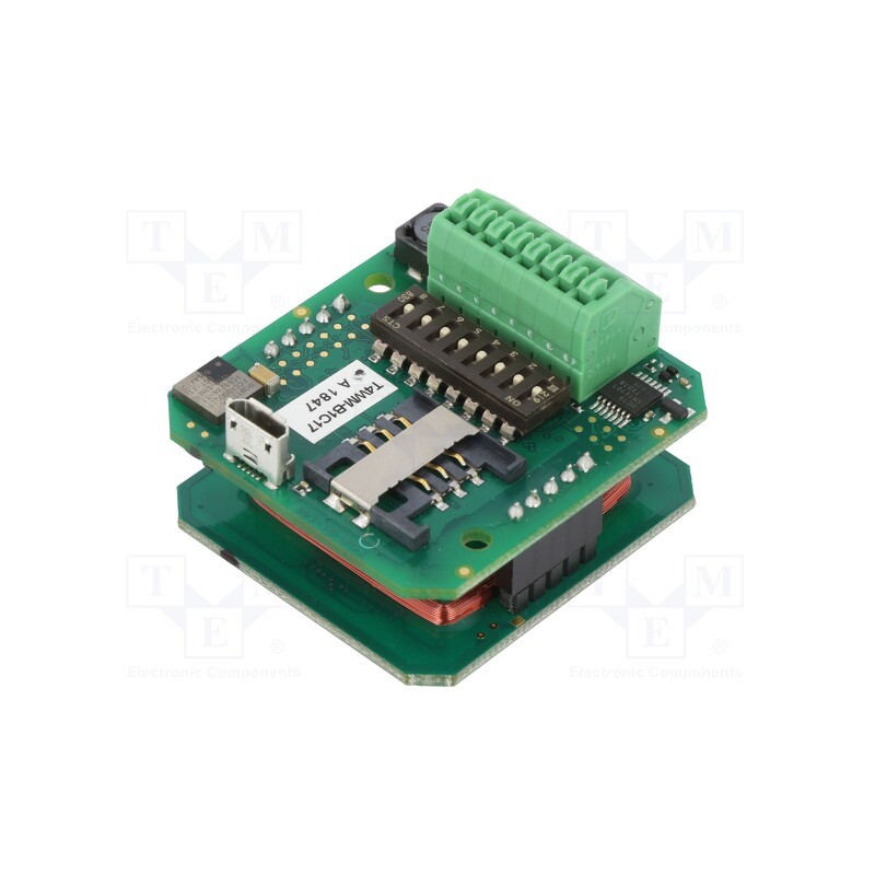 1 pcs x ELATEC - T4W2-B01C7 - RFID reader, 4.3÷5.5V, Bluetooth Low Energy, antenna, 160mA