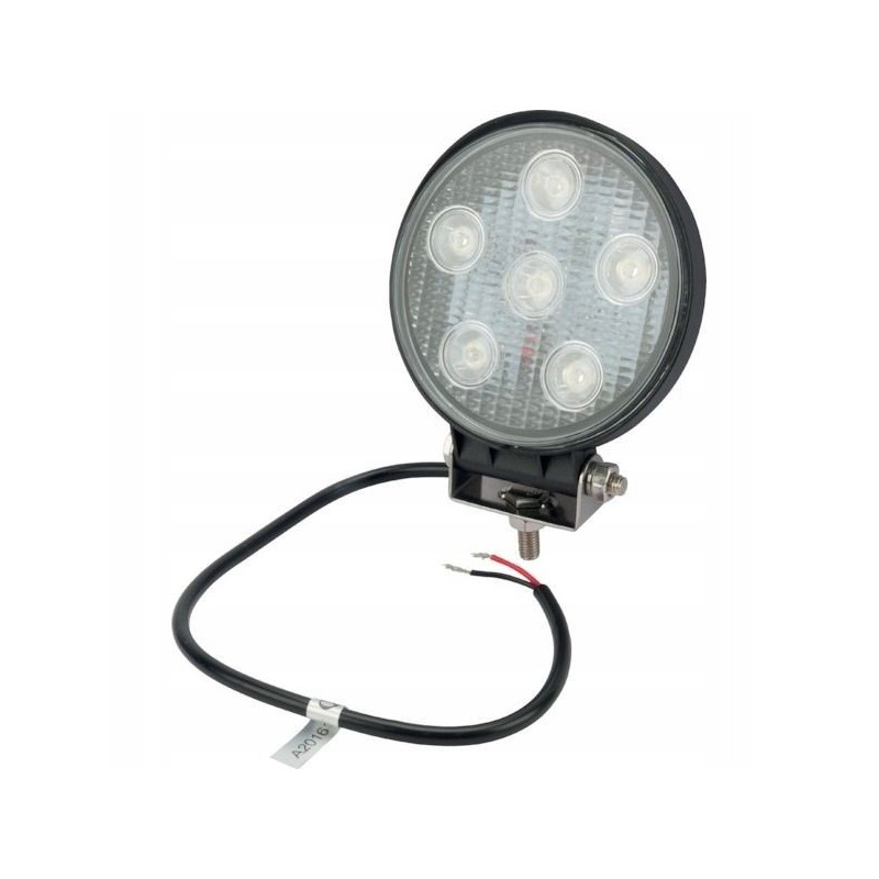 Halogen round work lamp LED 27w 1620lm 12 24