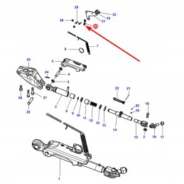 4310706m1 automatic stabilization mounting hook