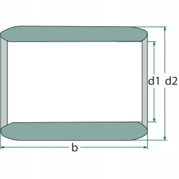 Dry sliding bearing, steel sleeve 25x28x25 mm