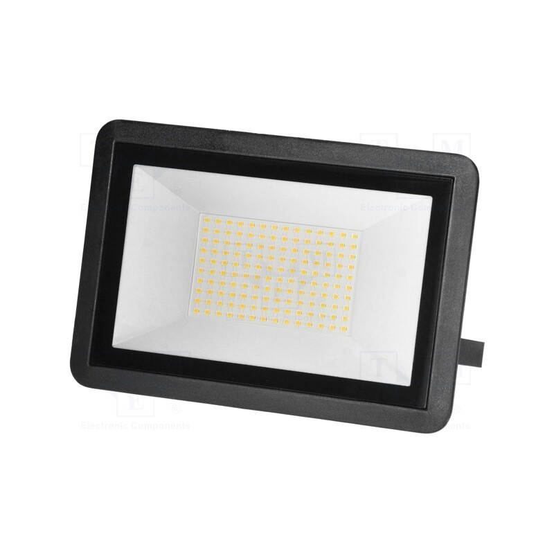 1 pcs x ADVITI - AD-NL-6437BL4 - Lamp: LED flood light, 100W, 4000K, CRImin: 80, 50x155x229mm, IP65