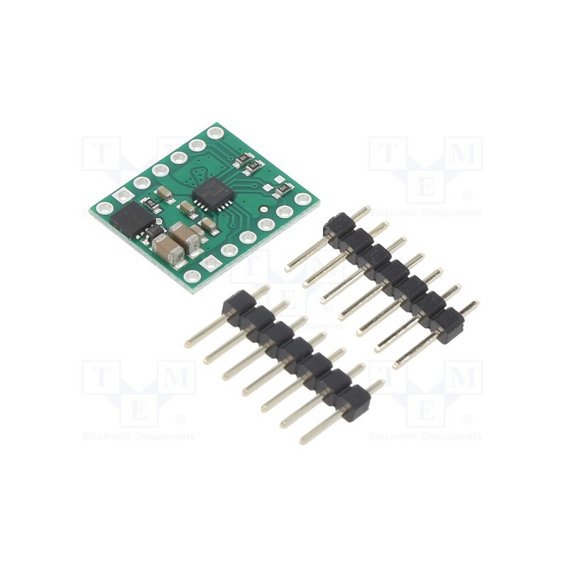 1 pcs x POLOLU - DRV8876 (QFN) SINGLE BRUSHED DC MOTOR DR - DC-motor driver, 100kHz, PWM, 1.1A, Uin mot: 4.5÷37V, Uin log: 5.5V