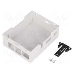 1 pcs x ITALTRONIC - 33.0414000.RP3 - Enclosure: for computer, Raspberry Pi 3 B, ABS,polycarbonate