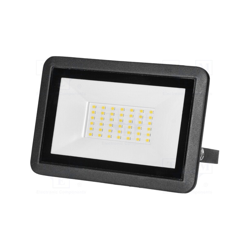 1 pcs x ADVITI - AD-NL-6254BL4 - Lamp: LED flood light, 30W, 4000K, CRImin: 80, 43x155x105mm, IP65