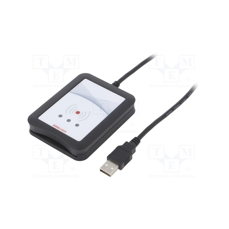 1 pcs x ELATEC - TWN4 MULTITECH SMARTCARD LEGIC 42 USB - RFID reader, 4.3÷5.5V, USB, Range: 100mm, 88x68x19mm, 60mA, ABS
