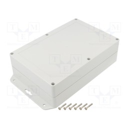 1 pcs x KRADEX - ZP210.140.60SUJ TM ABS - Enclosure: multipurpose, X: 140mm, Y: 210mm, Z: 60mm, ZP, ABS, IP67